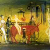"Обряд" п. м. т.к. "Custom" c.o. t. c. Toile Peinture à l'huile дашизм Театр Arménie 1997 - photo 1