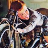 Are you going to race? And what! Canvas on the subframe Oil paint Contemporary realism Portrait Ukraine 2021 - photo 3