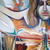 "Гармония" Canvas on the subframe Oil Abstract art абстрактный портрет минск 2022 - photo 2