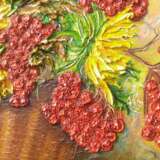 “Sunflowers with Kalina” Canvas Oil paint Still life 2017 - photo 3