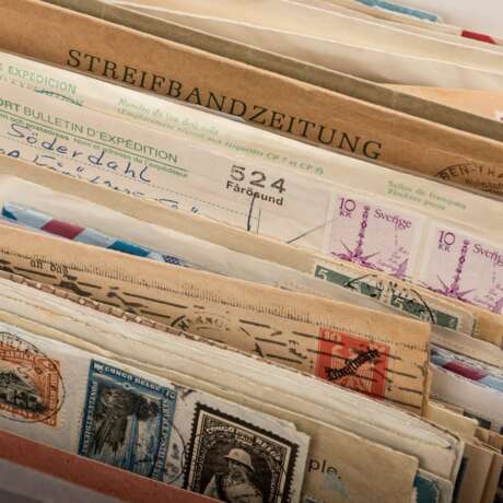 Briefposten Alle Welt Einige Hundert Briefe und Karten aus aller Welt mit großem Anteil Deutschland - фото 5