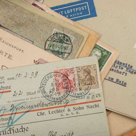 Briefposten Alle Welt Einige Hundert Briefe und Karten aus aller Welt mit großem Anteil Deutschland - Foto 7