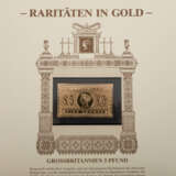 Raritäten in Gold / Briefmarken-Nachbildungen ca. 68 Stück mit 99 - Foto 5