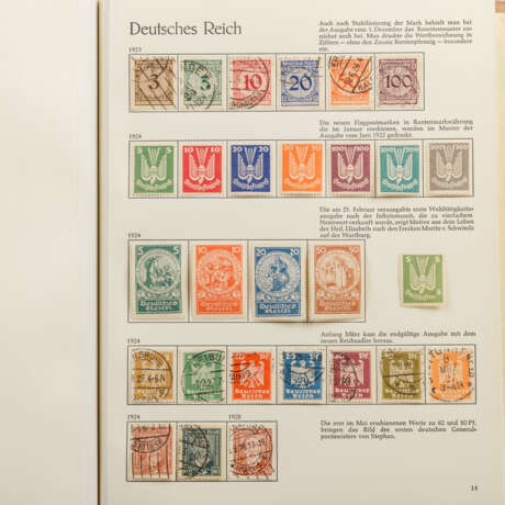 Deutsches Reich -1919-1945 */O Sehr schöne Sammlung in 2 Behrensalben mit der Erhaltung ungebraucht und gestempelt - photo 2