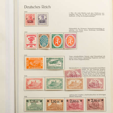 Deutsches Reich -1919-1945 */O Sehr schöne Sammlung in 2 Behrensalben mit der Erhaltung ungebraucht und gestempelt - фото 3