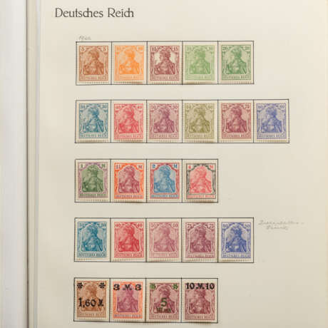 Deutsches Reich -1919-1945 */O Sehr schöne Sammlung in 2 Behrensalben mit der Erhaltung ungebraucht und gestempelt - фото 4