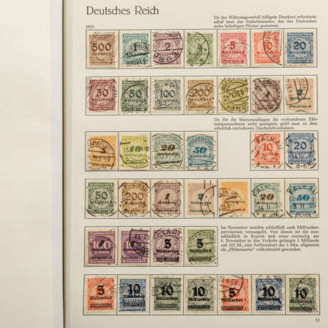 Deutsches Reich -1919-1945 */O Sehr schöne Sammlung in 2 Behrensalben mit der Erhaltung ungebraucht und gestempelt - фото 11