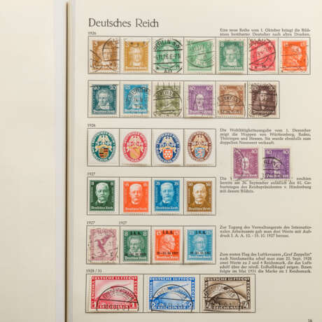 Deutsches Reich -1919-1945 */O Sehr schöne Sammlung in 2 Behrensalben mit der Erhaltung ungebraucht und gestempelt - фото 13