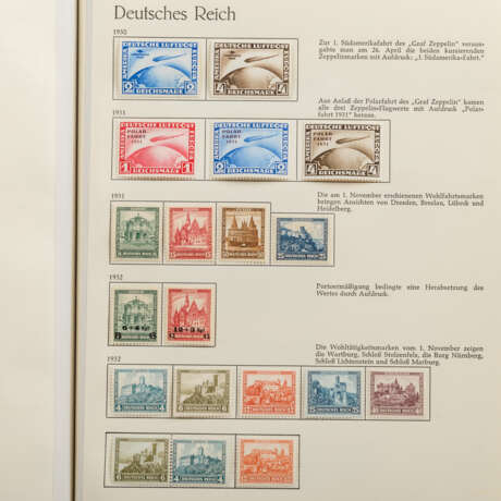 Deutsches Reich -1919-1945 */O Sehr schöne Sammlung in 2 Behrensalben mit der Erhaltung ungebraucht und gestempelt - фото 15