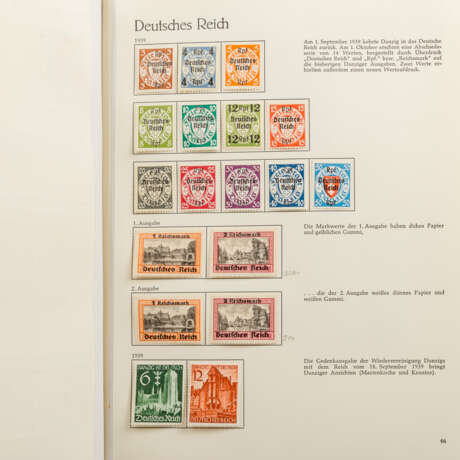 Deutsches Reich -1919-1945 */O Sehr schöne Sammlung in 2 Behrensalben mit der Erhaltung ungebraucht und gestempelt - фото 27