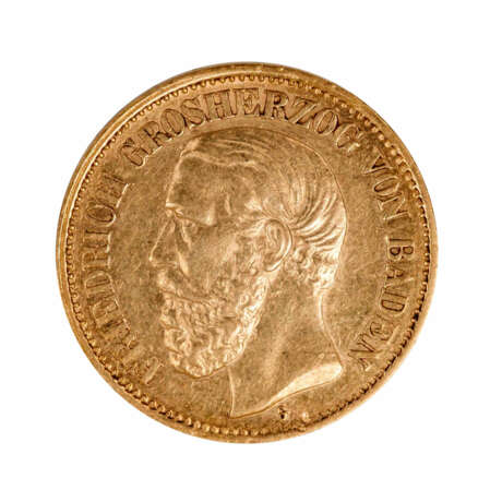 Baden/GOLD - 10 Mark 1893 G Friedrich - photo 1