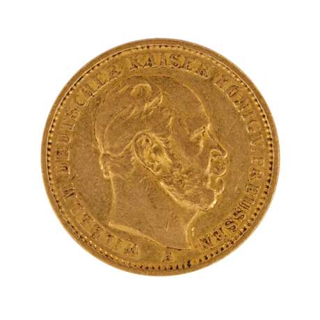 Preussen/GOLD - 20 Mark 1874 A Wilhelm I. - photo 1