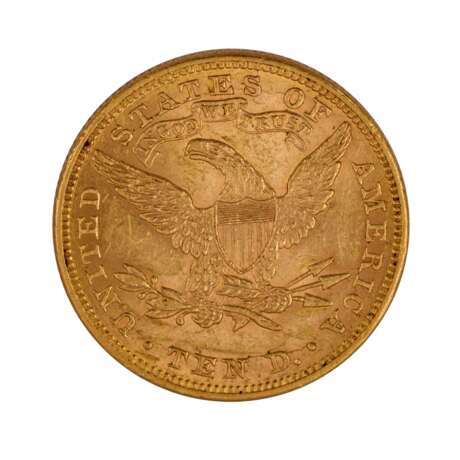 USA - 10 Dollars 1893/ohne Münzzeichen - photo 2