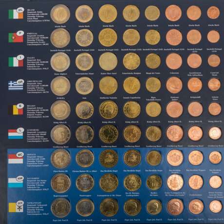 Komplett-Sammlung "Euro-Kursmünzensätze" - 15 x KMS zu je 3 - фото 3