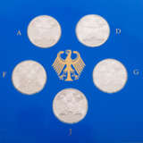 BRD - KMS und Sondermünzen beinhaltet 18 x 5 Gedenkmünzen 10 DM - photo 6