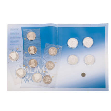 BRD - KMS und Sondermünzen beinhaltet 18 x 5 Gedenkmünzen 10 DM - фото 7