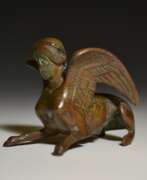 Classical antiquity. Bronze Statuette Of The Sphinx