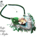 «Collier Mythe» Perle artificielle Broderie de perles 2013 - photo 1