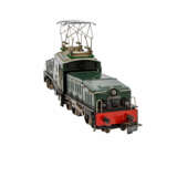 MÄRKLIN green electric locomotive "Crocodile", H 0, - фото 2
