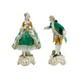 VOLKSTEDT Pair of figures, 20th c. - Foto 1
