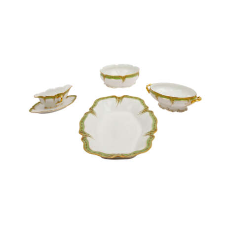 LIMOGES 23-piece dinner service for 6 persons, around 1900. - Foto 4