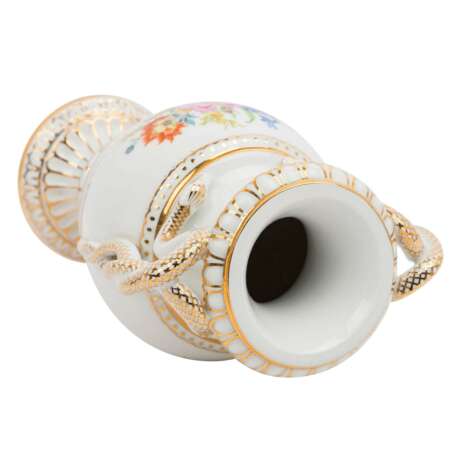 MEISSEN snake handle vase, 1st choice, 20th c. - Foto 5