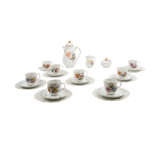 LUDWIGSBURG 26-piece coffee service persons 'flower bouquet', 20th c. - photo 1