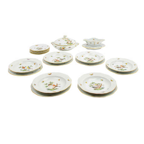 HEREND 20-piece dinner service 'Rothschild', 20th c. - фото 1