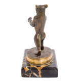 IMAGINER, beginning of the 20th century, "Bear as heraldic animal" made of bronze, - photo 2