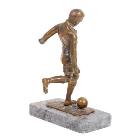 SCULPTURER of the 20th century, "soccer player". - фото 4