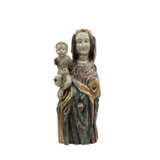 BILDSCHNITZER/IN 20th century, "Crowned Madonna with Child", after Gothic model, - фото 1