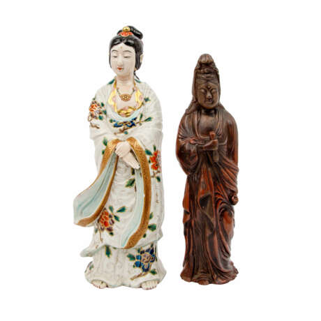 Two statuettes, JAPAN, around 1900: - Foto 1