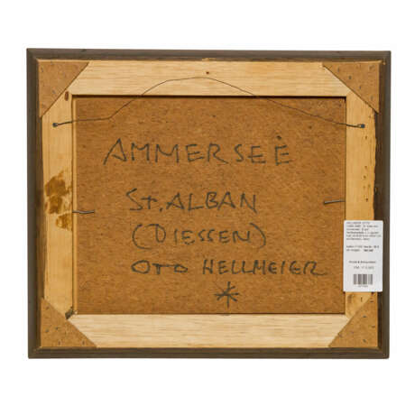 HELLMEIER, OTTO (1908-1996), "St. Alban am Ammersee", - Foto 4