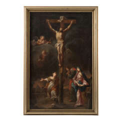 PAINTER OF THE ALPENRAUM 18th century, "Lamentation of Christ",