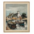 CARZOU, Jean, CIRCLE (painter/ 20th c.), "Boat Harbor", - Архив аукционов