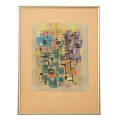 ARTIST / IN 20th century, "Abstract composition",