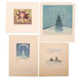 BUCHWALD-ZINNWALD, ERICH (1884-1972), 4 Christmas motifs, - фото 1