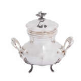 ITALY Sugar bowl with lid, sprinkling spoon attached, 800, 20th c. - Foto 1