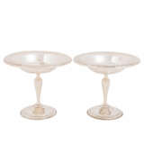 AMERICA Pair of offering bowls 'Tazza', sterling 925, early 20th c. - Foto 1
