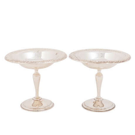 AMERICA Pair of offering bowls 'Tazza', sterling 925, early 20th c. - фото 2