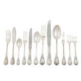 CHRISTOFLE partial cutlery (mostly for 12 persons), 'MARLY', silver plated, 20th c. - photo 1