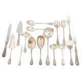 CHRISTOFLE partial cutlery (mostly for 12 persons), 'MARLY', silver plated, 20th c. - фото 2