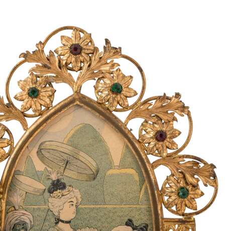 DECORATIVE FRENCH FRAME WITH ORNAMENTAL APPLICATIONS, - photo 5