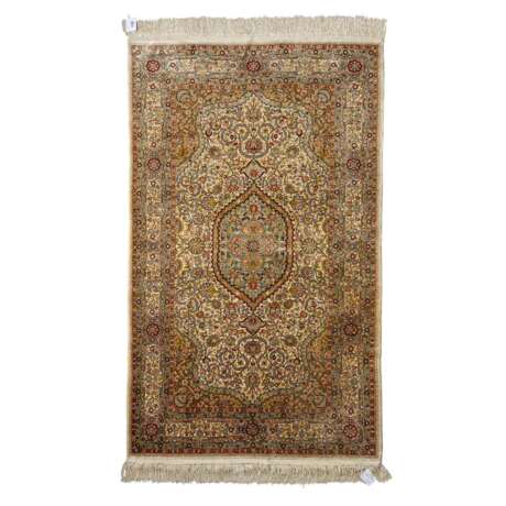 Oriental silk carpet. HEREKE, 150x93 cm. - Foto 1