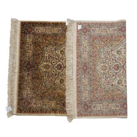 Oriental silk carpet. HEREKE, 150x93 cm. - photo 2