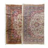 Oriental carpet with silk. ISFAHAN/PERSIA, 273x183 cm, 20th c. - Foto 2