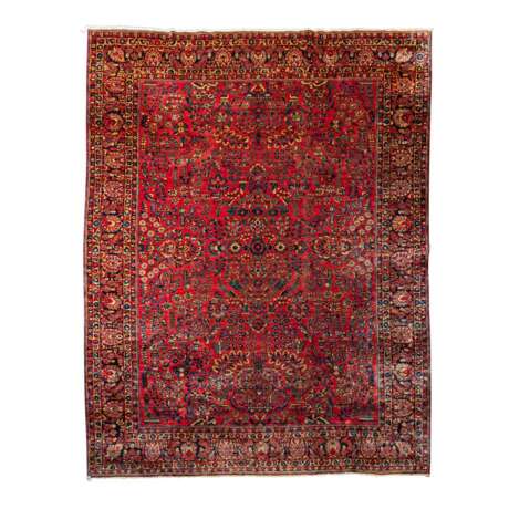 Oriental carpet. Large SARUK/PERSIA, 1st half of 20th century, 400x300 cm. - photo 1