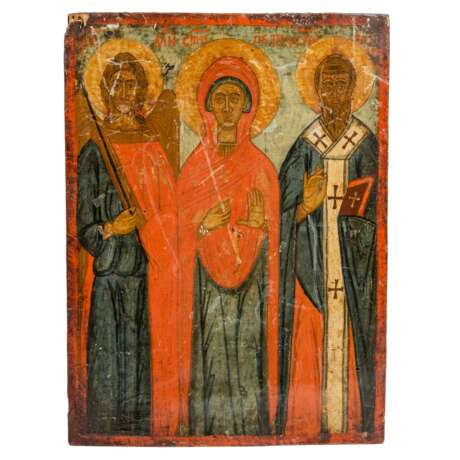 2 ICONS, Southeast Europe 19th/early 20th c., - photo 2