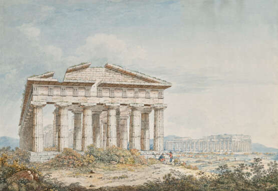 ABRAHAM-LOUIS-RODOLPHE DUCROS (MOUDON 1748-1810 LAUSANNE) - Foto 2