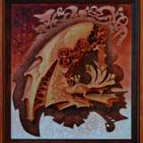Design Gemälde, художественное панно „Торжество-2.“, Тонированный кедр, художественная резьба по дереву, Alltagsleben, Russland, 2022 - Foto 1